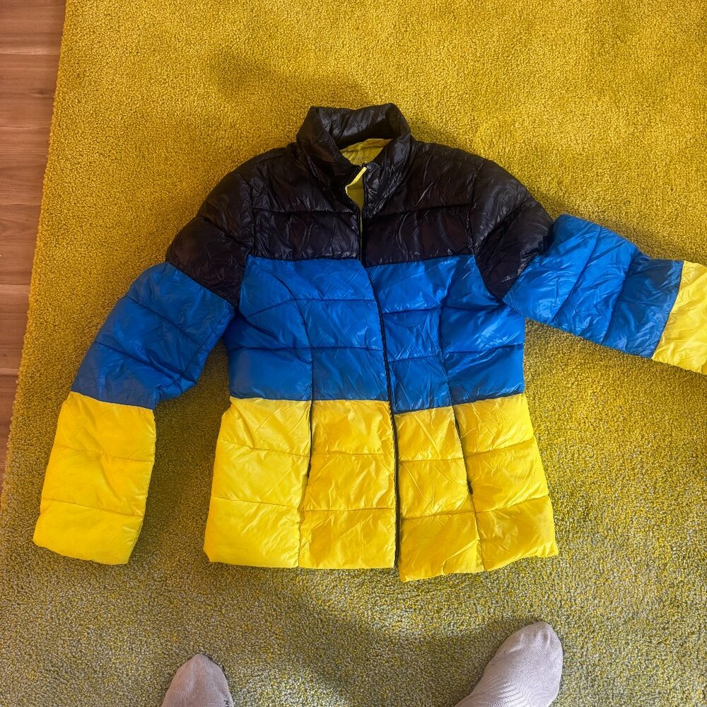 Lightweight Puffer Jacket From Bloomingdales ( Aq… - image 1